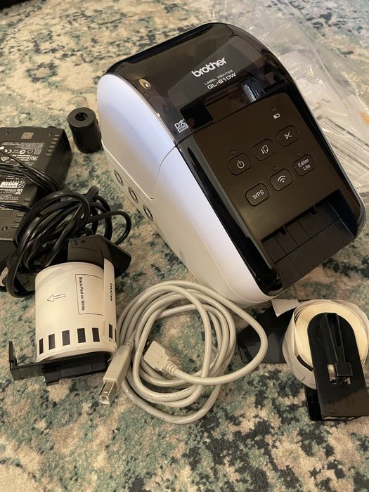 Brother QL-810W – imprimantă termică de etichete, Wi-Fi – stare perfectă