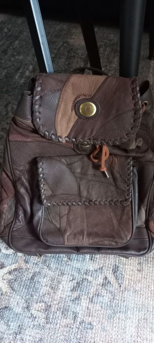 Дамска чанта/раница - естествена кожа
