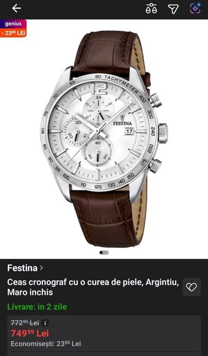 Ceas de mana Festina