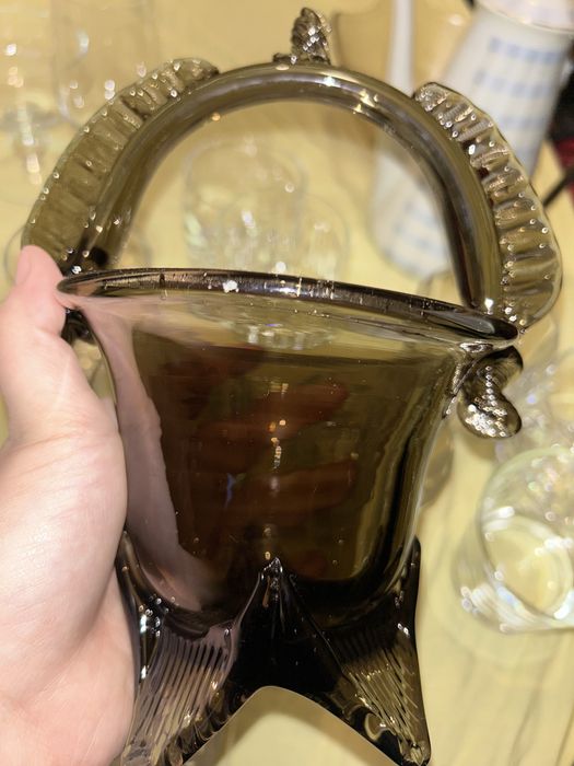 Стъклена купа/бонбониера