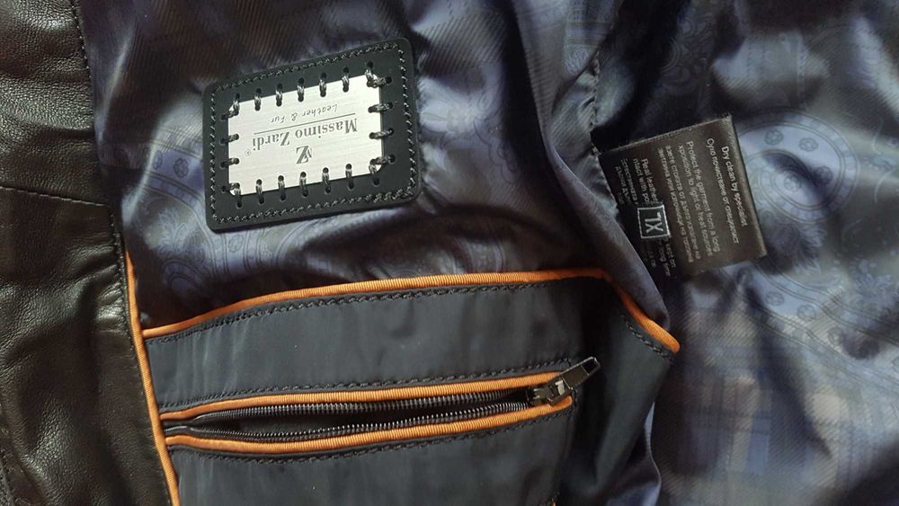 мъжко кожено яке Massimo Zardi