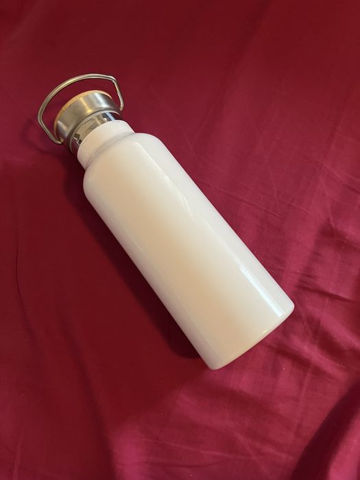 Termos alb din inox 0.6litrii