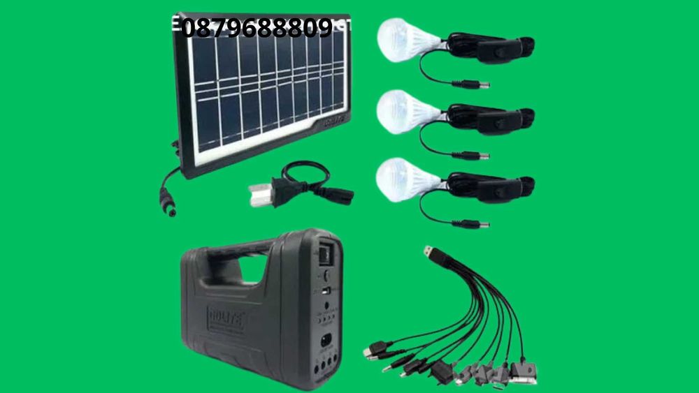 Осветителна система комплект GD LITE GD-8007 соларна