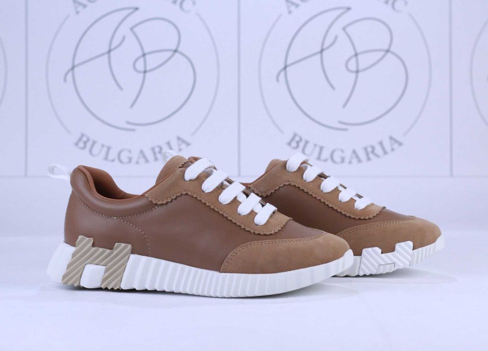 Hermes Кожени Мъжки Дамски Маратонки