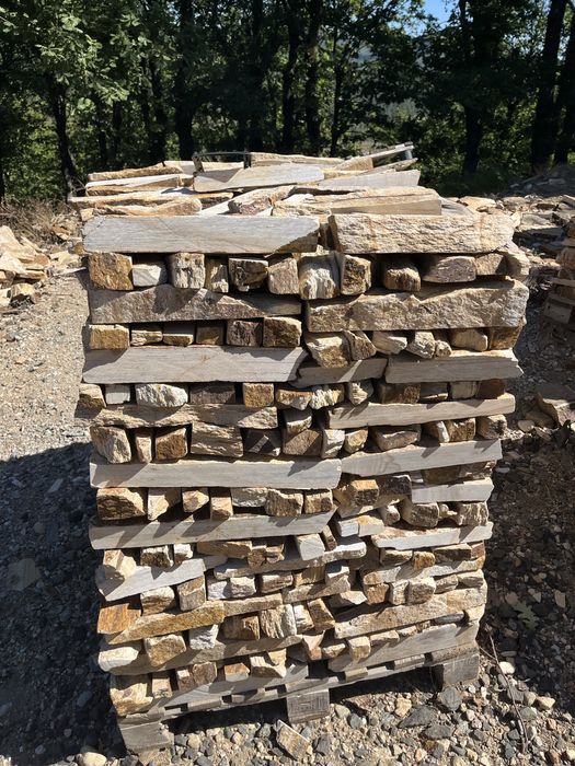 Естествен камък гнайс за облицовка ,настилка декорация