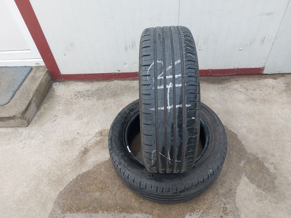 135 lei bucata! Doua anvelope de vara 205 55 r17 Continental! 7 mm