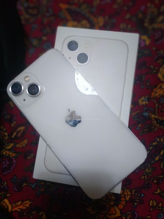 Ипхоне 13 сотилади 128гб каробкаси бор