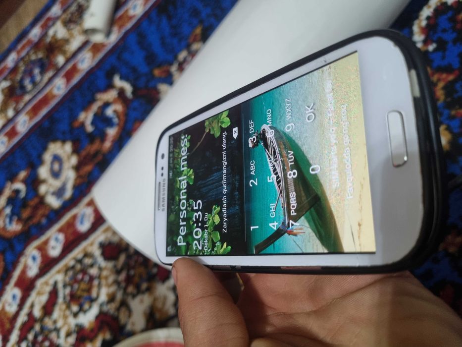 Samsung tarixing bir bulagi bulmish samsung s 3 dous arzon narxda