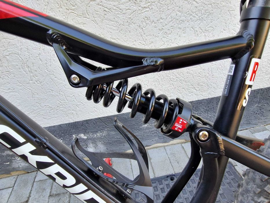 Bicicleta Rockrider ST530S modificată