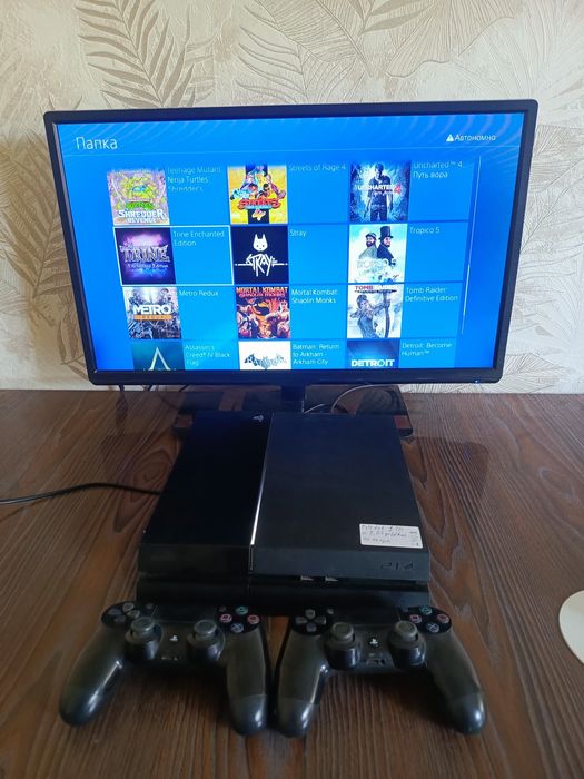 Ps4 1TB 5.05 goldhen vzlom versiya +40 ta oʻyin