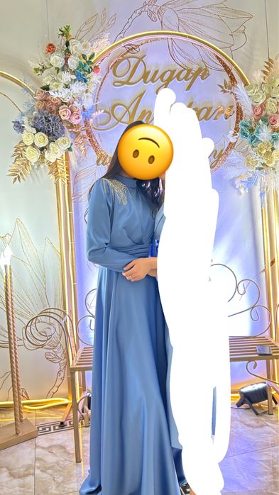 Платье атлас ТУРЕЦКИЙ