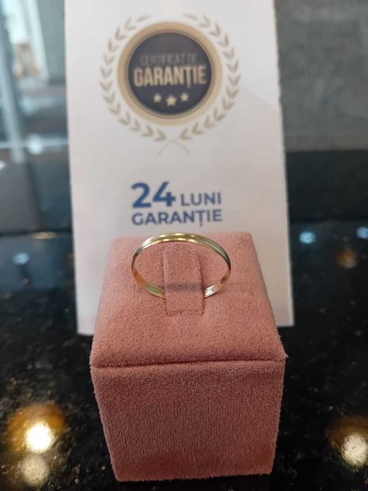 Inel aur 14k 0.76g marimea 16/56 (Iulius Mall)(B-796.6) Garantie 2 ani!
