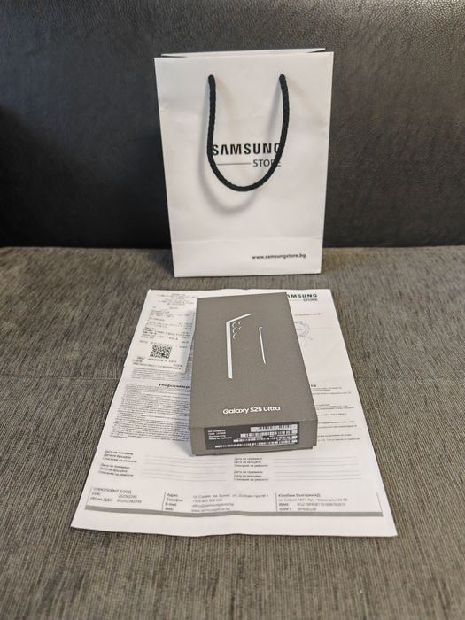 ***КАТО НОВ 512GB Samsung S25 Ultra Гаран Experience Store  2028г.