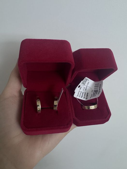 золото кольцо , серьги , браслет