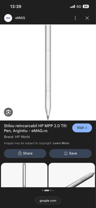 hp mpp 2.0 tilt stylus