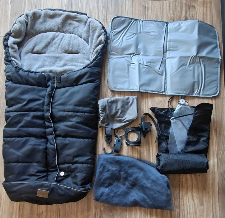 Cybex Melio с бебешки кош и аксесоари