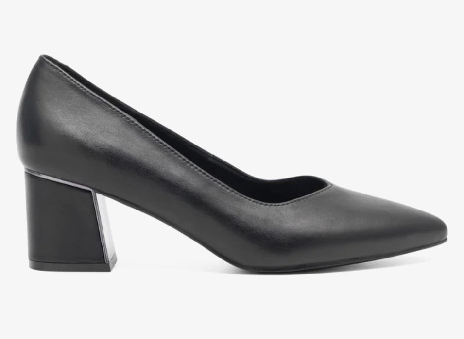 Pantofi negri piele naturala