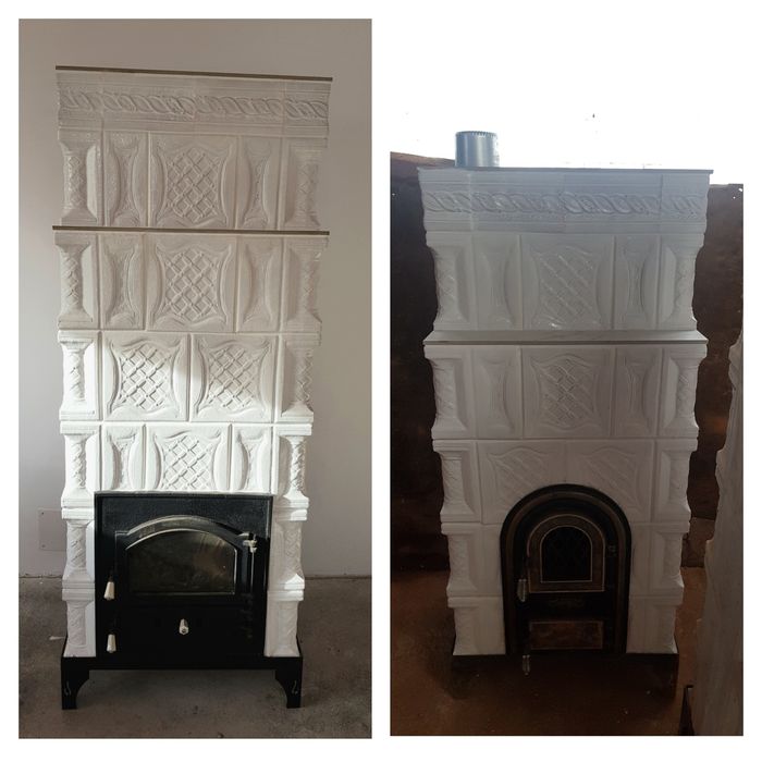 SOBE de teracotă de calitate , CĂRĂMIDĂ pentru sobe de teracotă