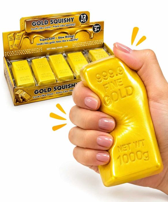 Gold bar squishy