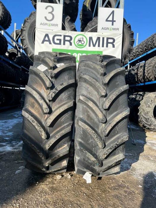 Cauciucuri radiale noi 580/70 R38 pentru tractor spate FENDT