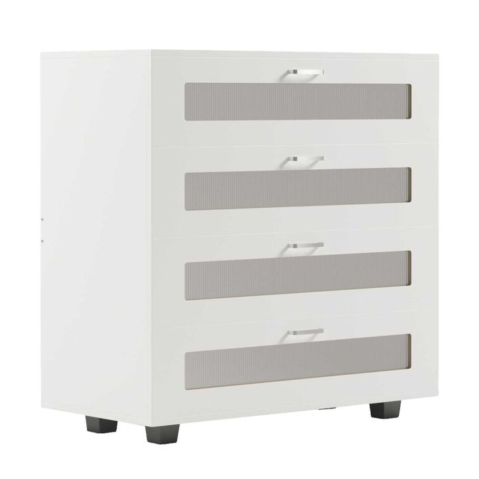 Скрин Puzzle-home HM9880, ПДЧ в два цвята, 4 чекмеджета, 80Χ40Χ83Hcm.