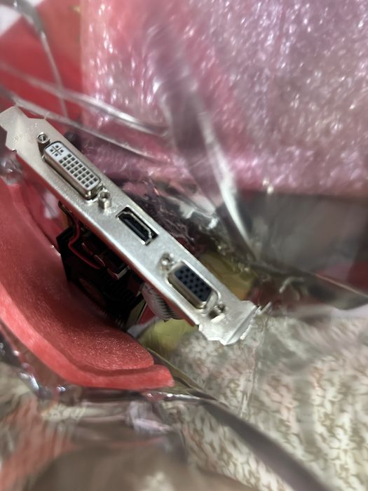 Видеокарта NVIDIA GeForce G210 1GB DDR3, HDMI/DVI/VGA