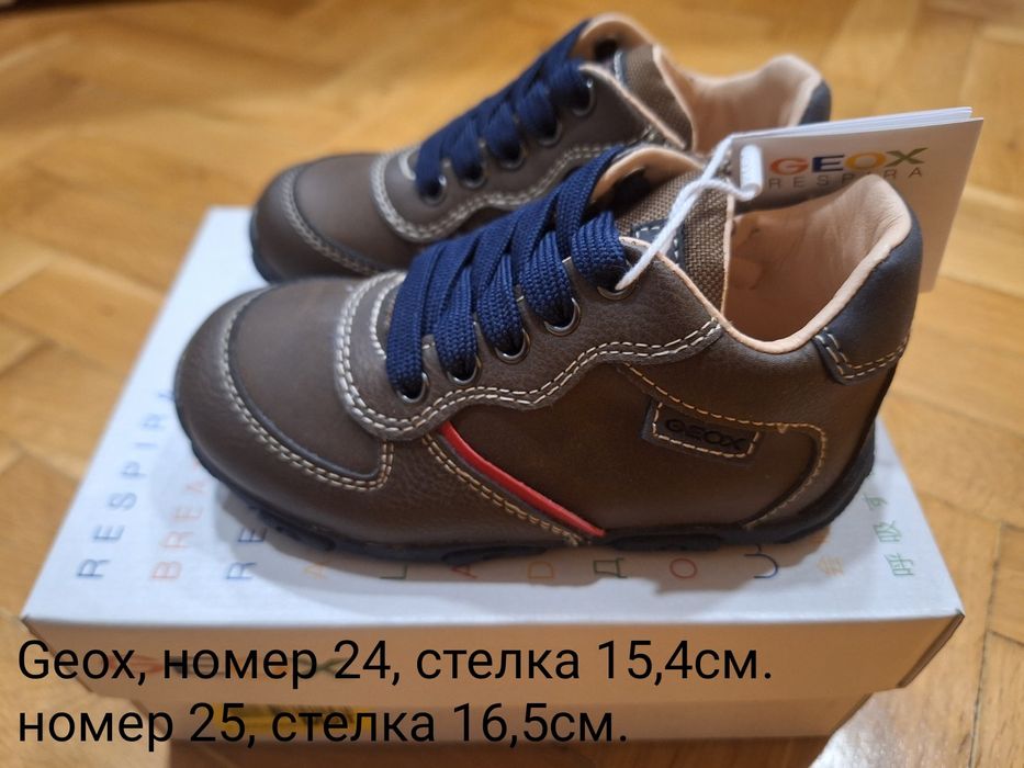 Чисто нови оригинални Geox, номер 24 и 25 
Номер 2
