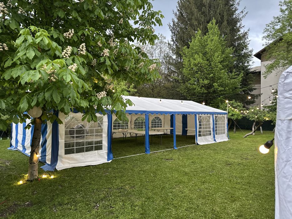 Corturi, mese si scaune de inchiriat pentru evenimente in aer liber