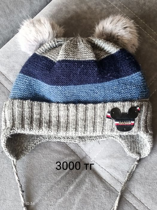 Детская шапка на 2-5 лет