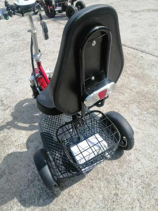 Електрическа Триколка А3 750W/48V/12Ah - RED (с предно предаване)