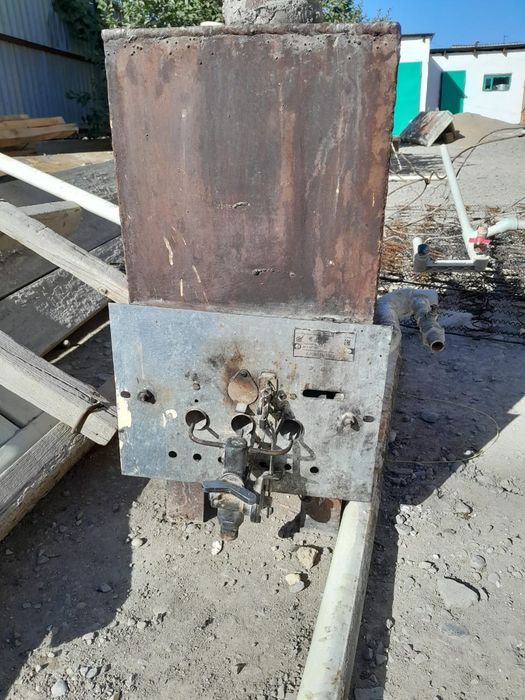 Газовый котел с горелкой