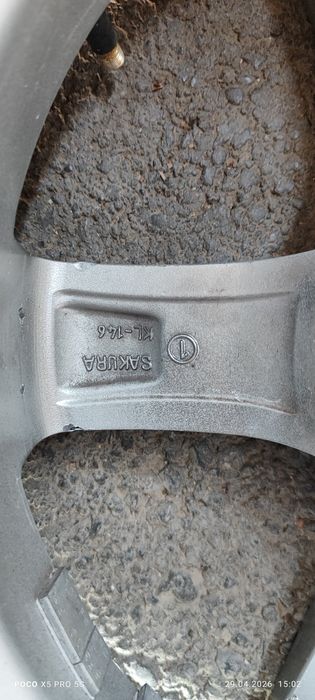 Диски R15 вылет 35 Мерседес w124 б/у