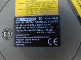 CD плеер CD/FM «Durabrand CD—91»