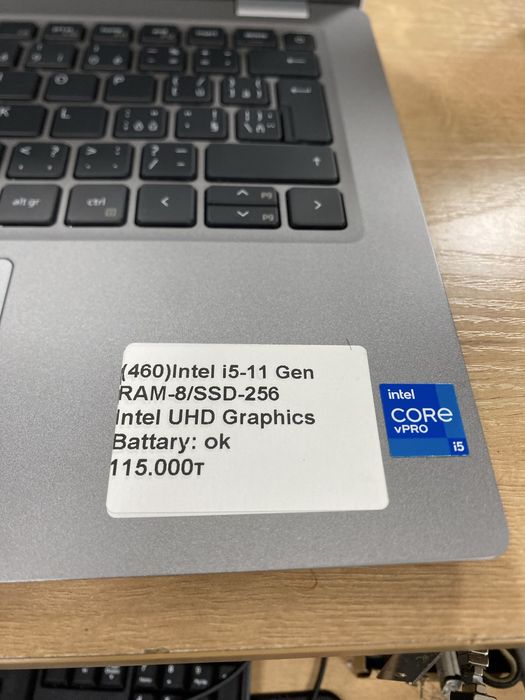 Ноутбук Dell i5-11gen/RAM8/SSD256
