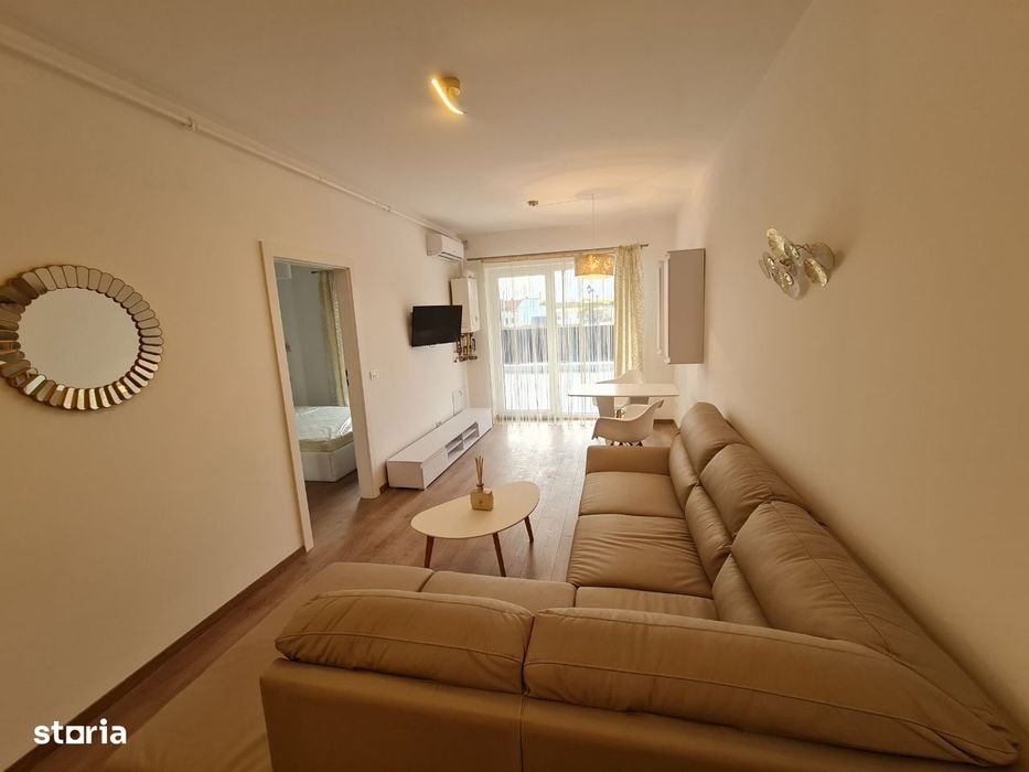 Inchiriez ap. 2 camere ADORA PARK3 Modern cu Terasa/ Gradina/ Parcare.