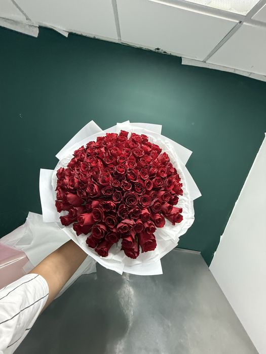 Розы 101шт новые соберем