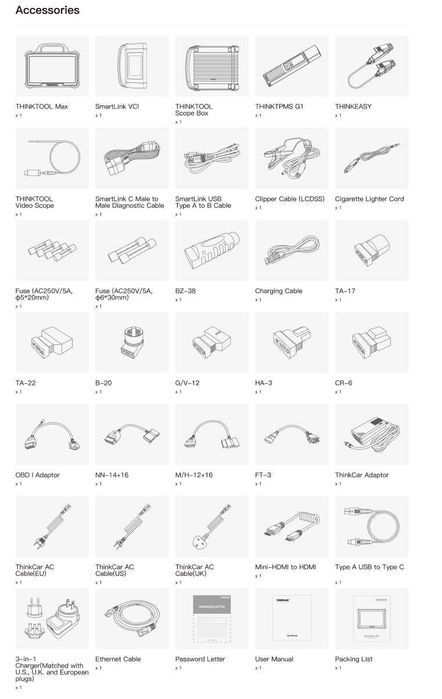 Thinktool MAX професионален уред за диагностика, български език