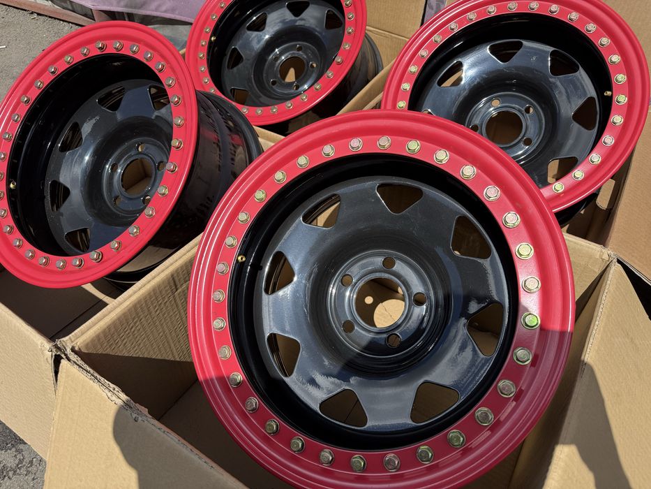 Jante noi R16 5x114,3  offroad Beadlock - Jeep XJ Land Rover Freelander