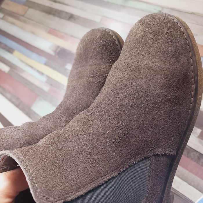 Дамски Боти  U.S Polo от естествен велур/кожа