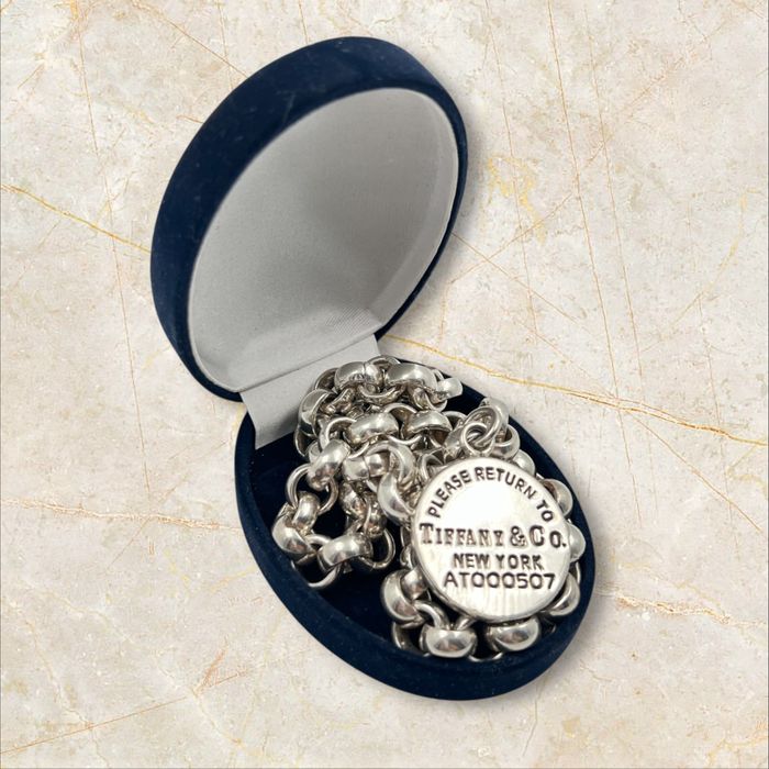 Tiffany & Co сребърен ланец 169гр