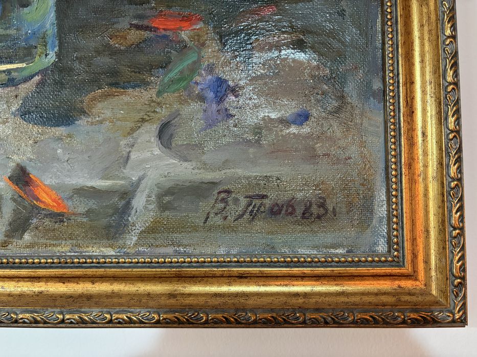 Продам картину холст масло 1983 год