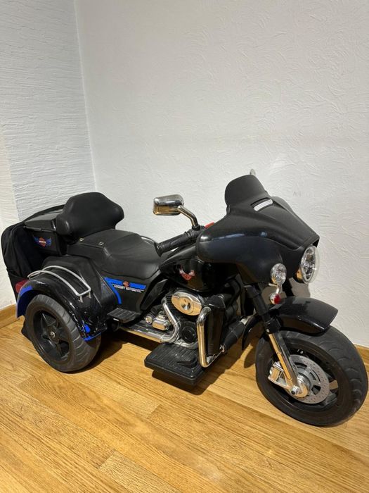 Детский электромотоцикл (трайк, 3 колеса)