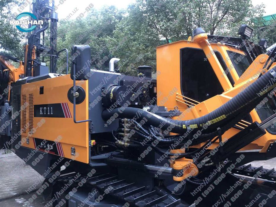 Интегрированная буровая KAISHAN KT11: глубина — 32 м, диаметр — 140 мм