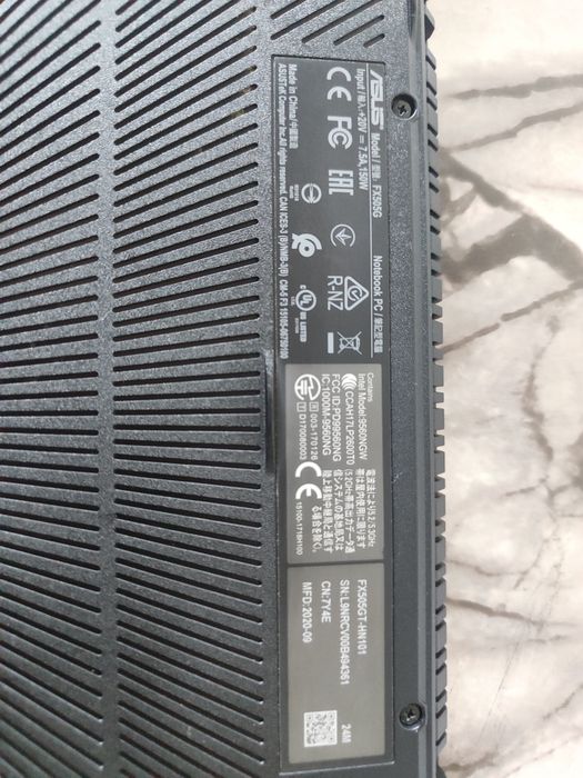 Laptop ASUS TUF FX505GT - i5-9300H, GTX 1650, 16GB RAM, 144Hz, 512GB SSD