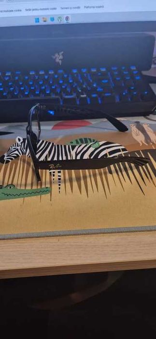 Ochelari Ray-Ban Wayfarer Originali - Ramă Neagră - Stare Excelentă