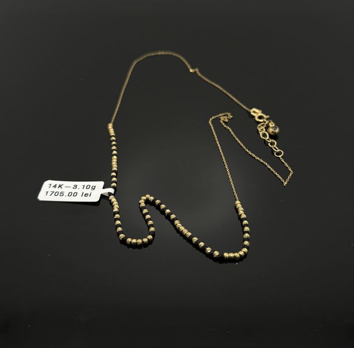 Bijuteria Royal lant din aur 14k 3.10 gr