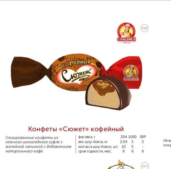 Konti / Славянка / Невский /Merletto / Сладуница / La cool