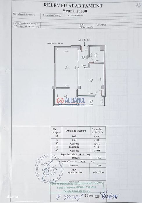Tomis Nord - Campus | Apartament 2 Camere Decomandate|Premium — fotografia 3