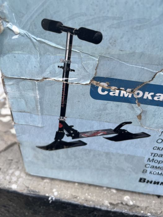 Продам снегокат-самокат 2 в 1