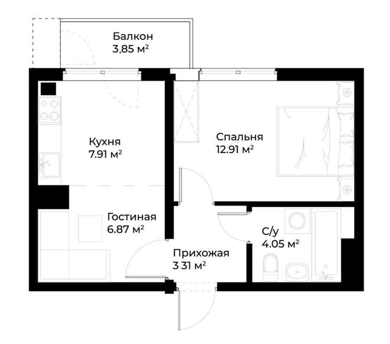 Продам квартиру Golden House Oz Zamin 2/6/16